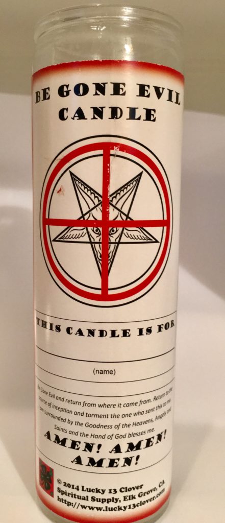 Www.lucky-13-clover.com-be-gone-evil-candle-2019 - Lucky 13 Clover 